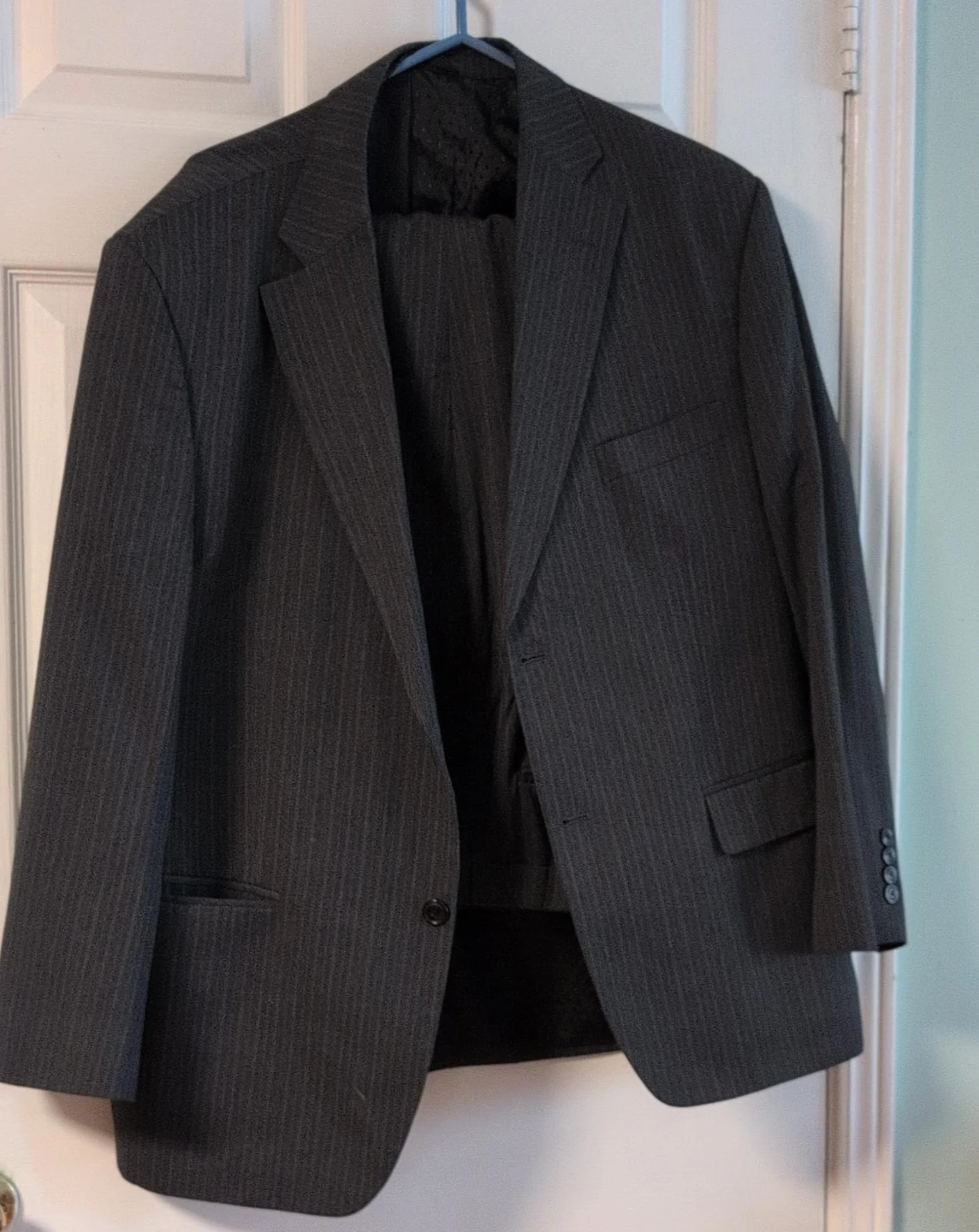 Men's Pinstripe Suit