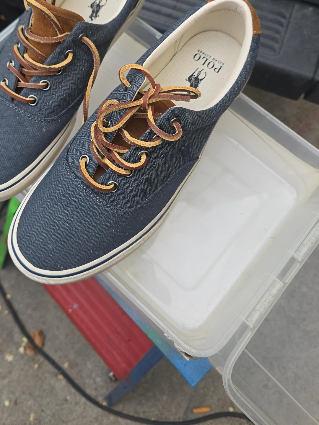 Polo Ralph Lauren Canvas Sneakers