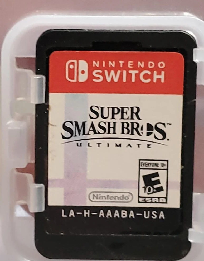 Nintendo Switch Super Smash Bros. Ultimate Game Card