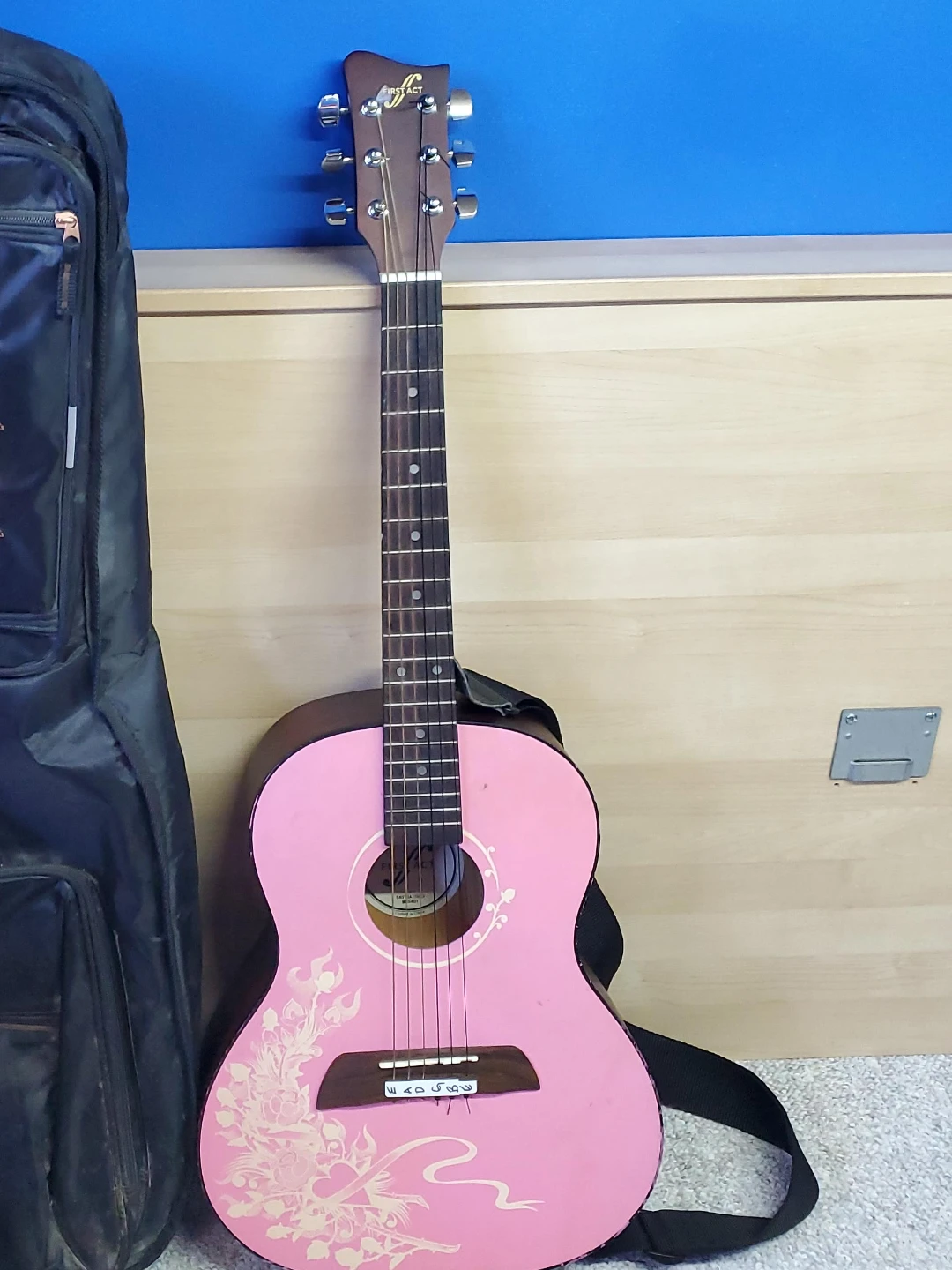 First Act Pink Acoustic Guitar