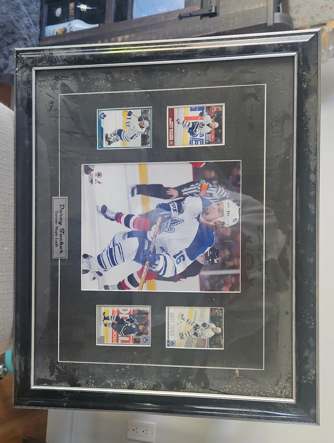 Darcy Tucker Toronto Maple Leafs Framed Hockey Card Display