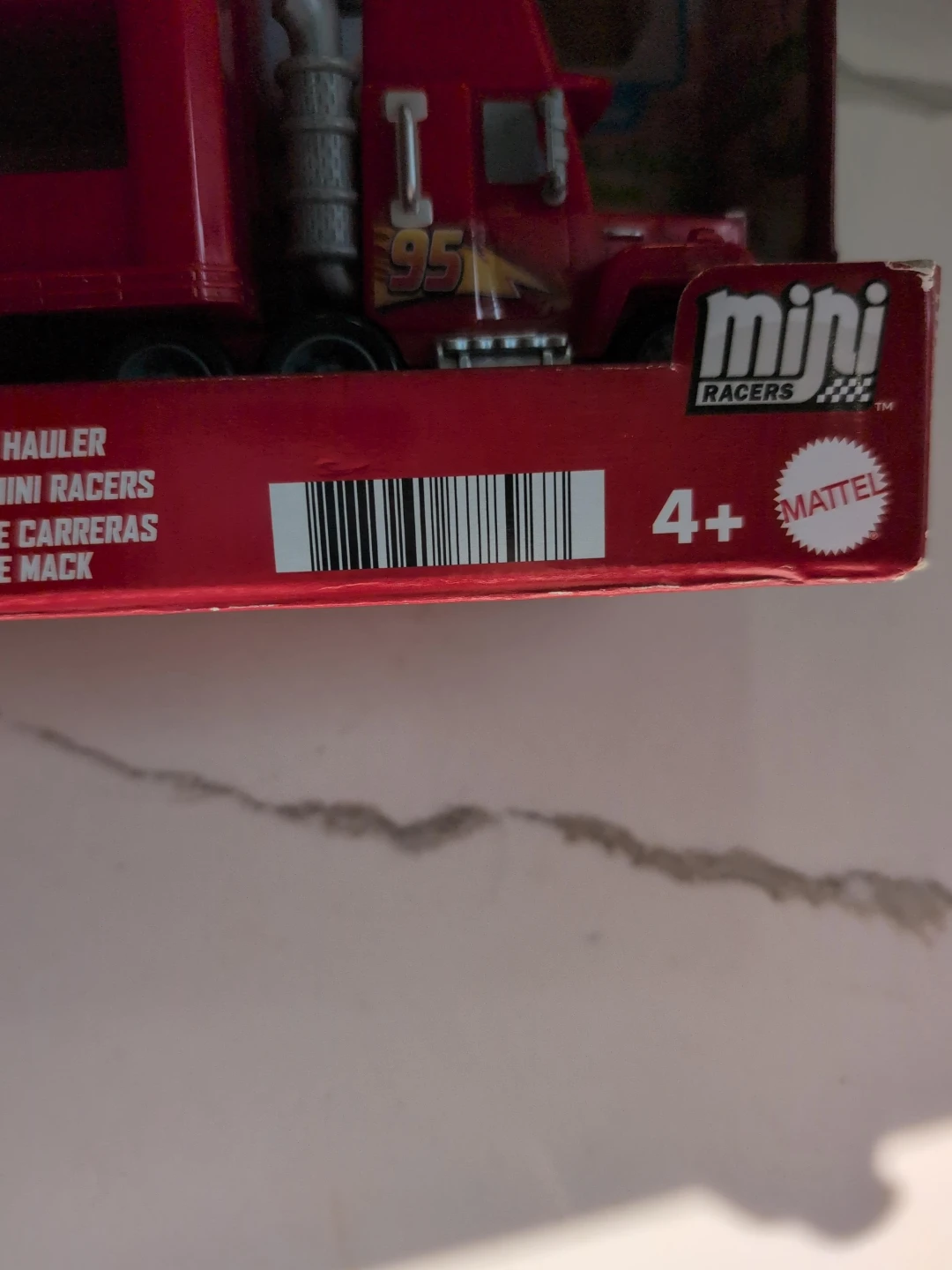 Mattel Mini Racers Mack Hauler Toy