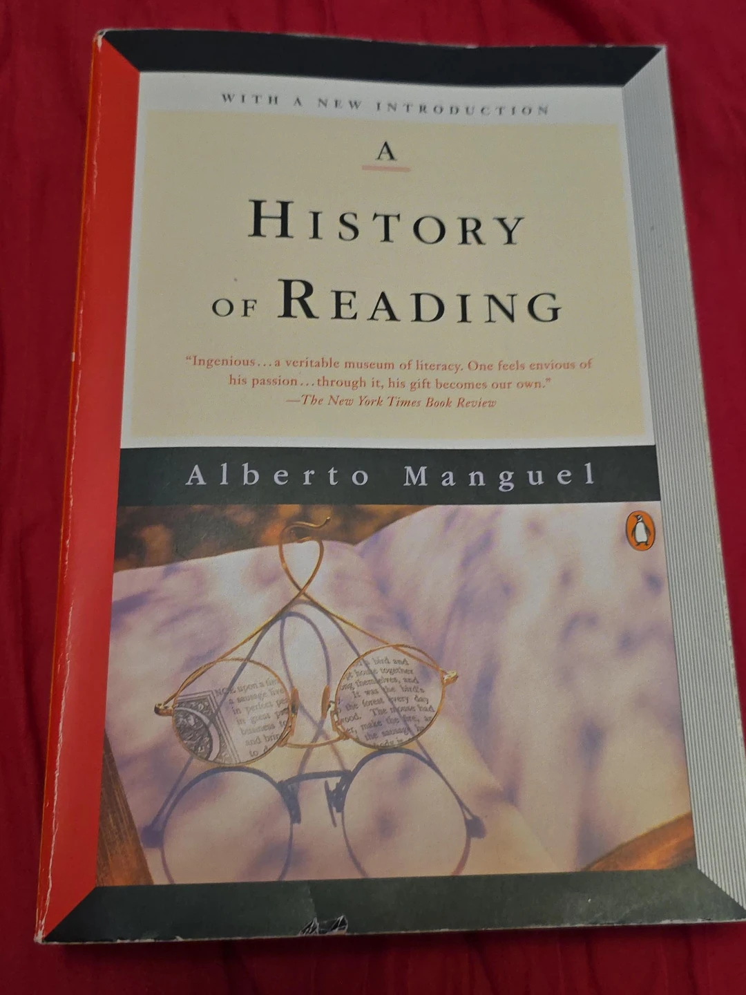 A History of Reading by Alberto Manguel