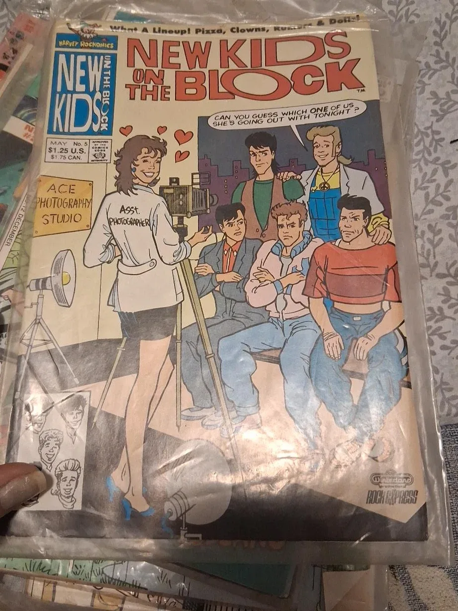 New Kids On The Block Comic Book #5