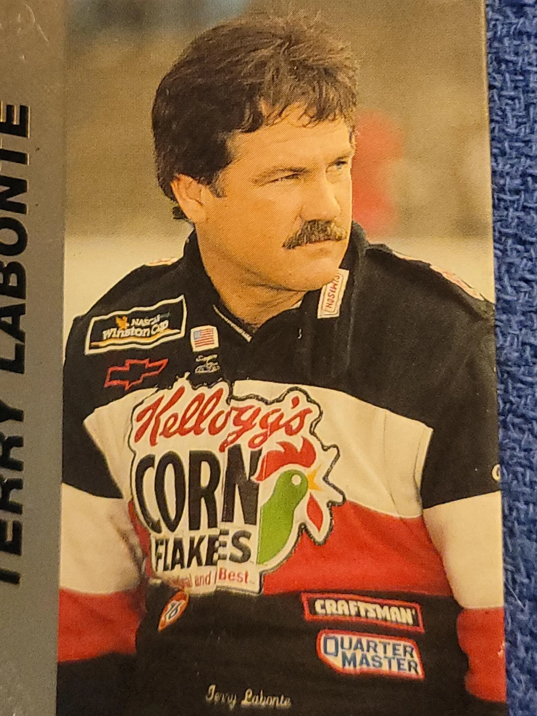 Terry Labonte Kellogg's Corn Flakes Racing Card