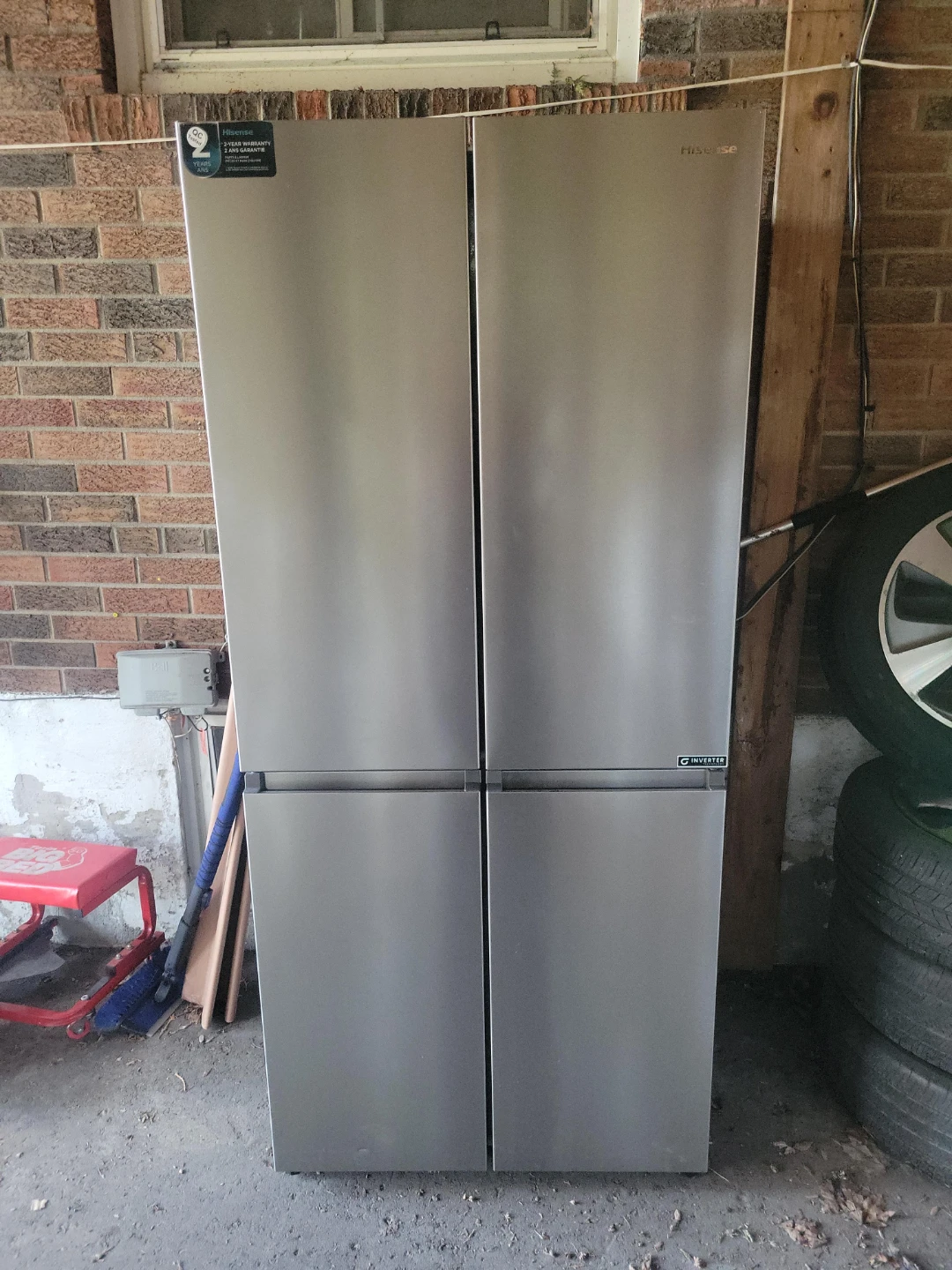 Hisense Quad Door Refrigerator