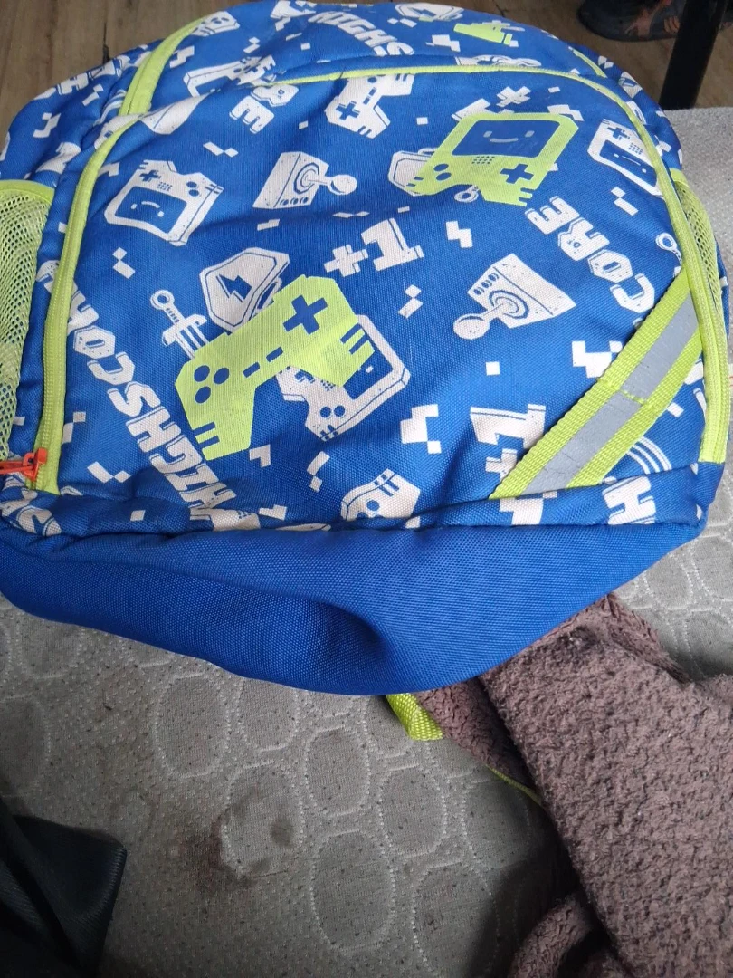Blue Gaming Backpack