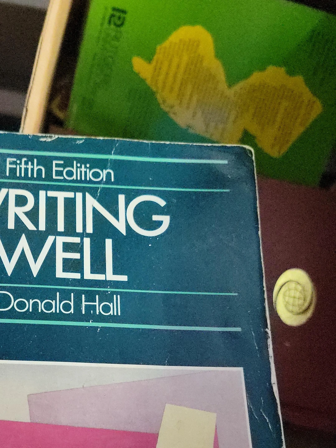 Writing Well Fifth Edition by Donald Hall