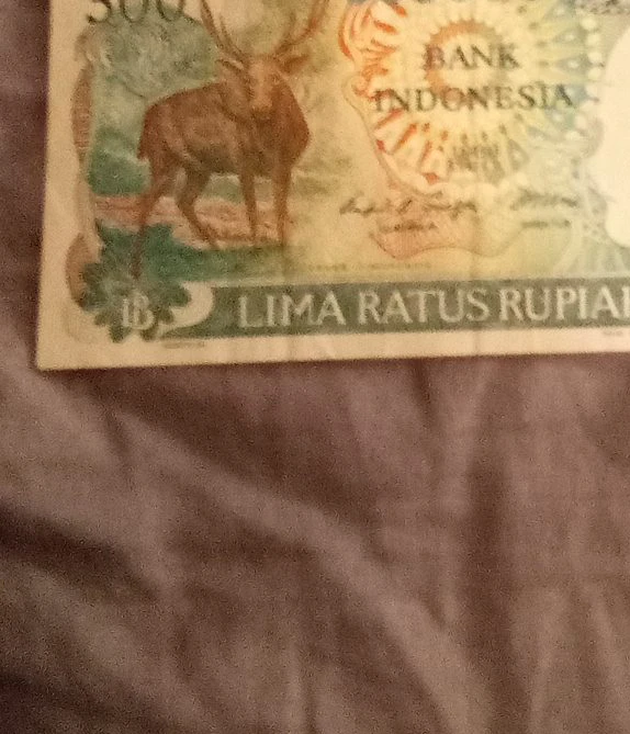 500 Rupiah Bank Indonesia Banknote