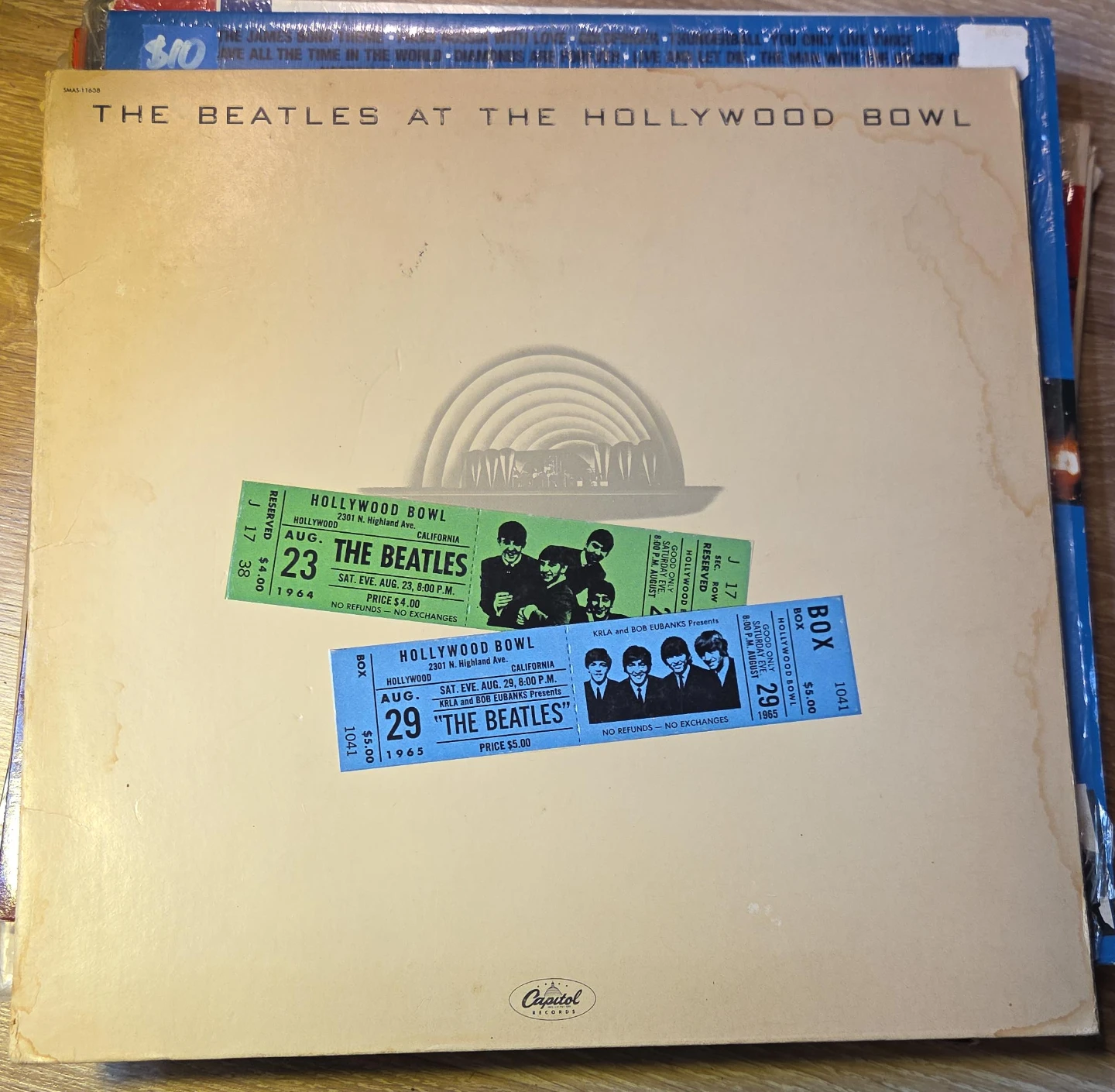 The Beatles at the Hollywood Bowl Vinyl LP Record Album