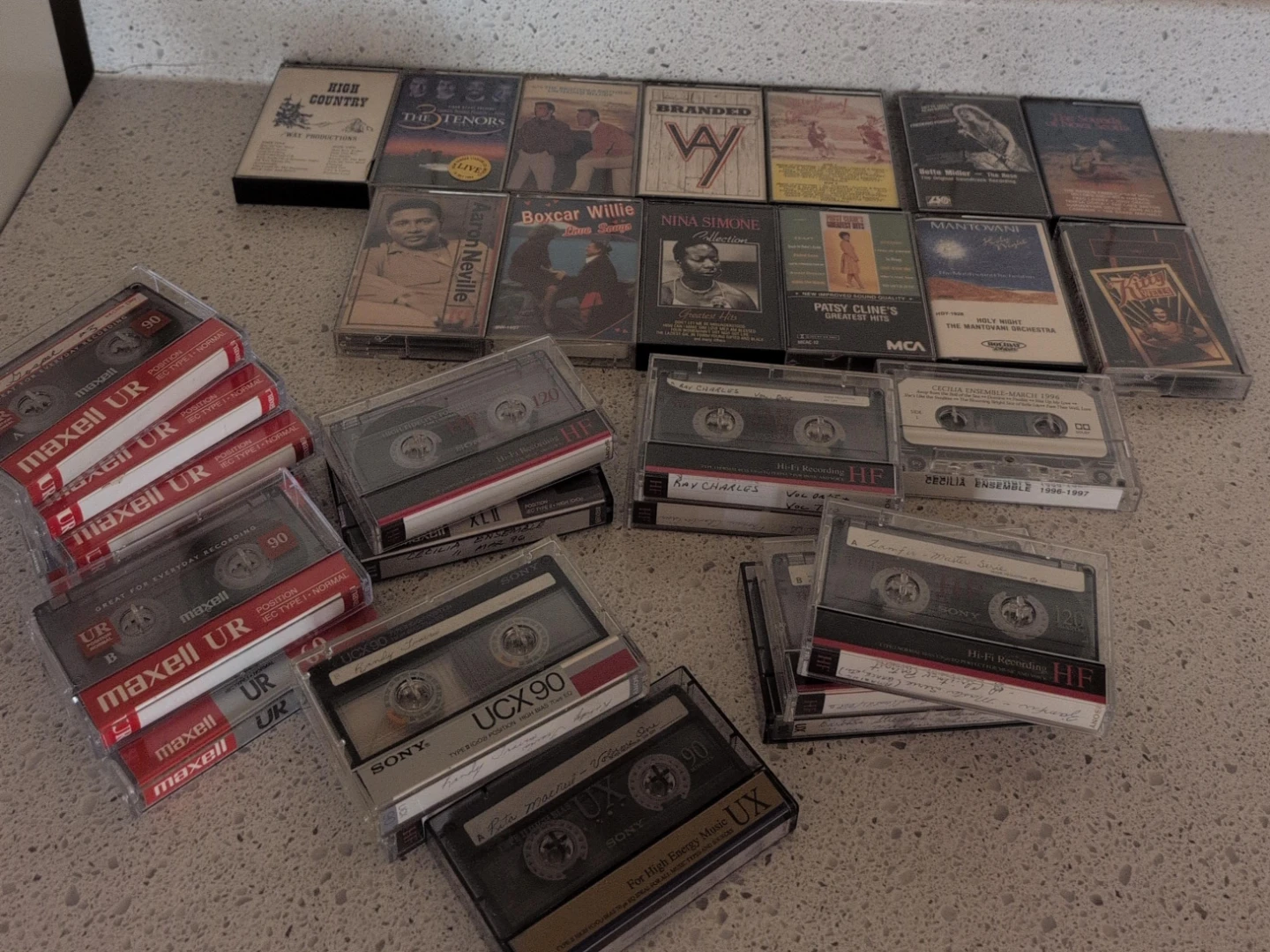 Assorted Cassette Tapes - Music Collection
