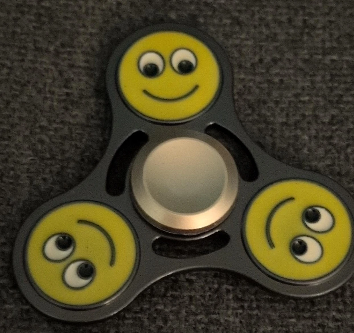 Smiley Face Fidget Spinner