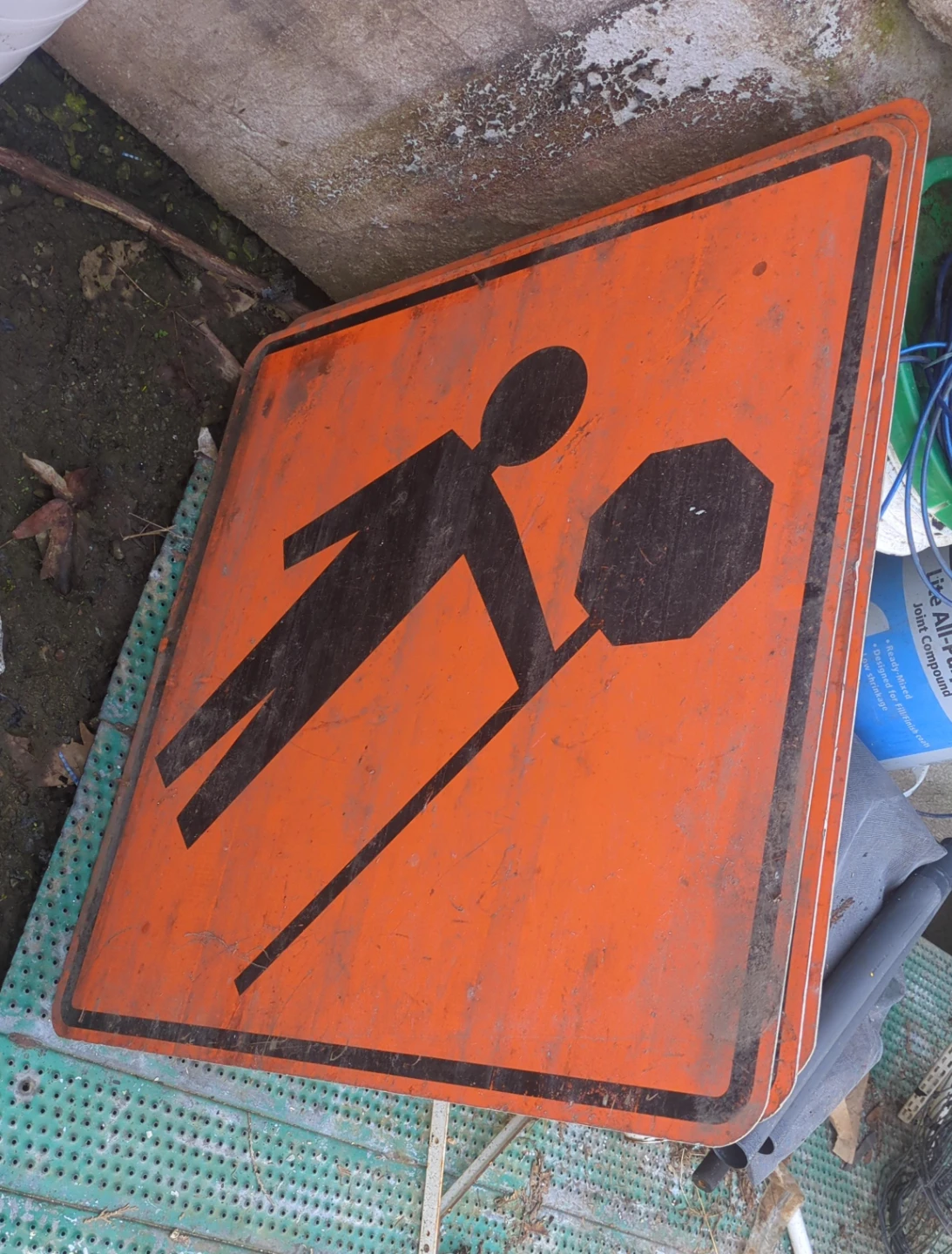Construction Worker Sign