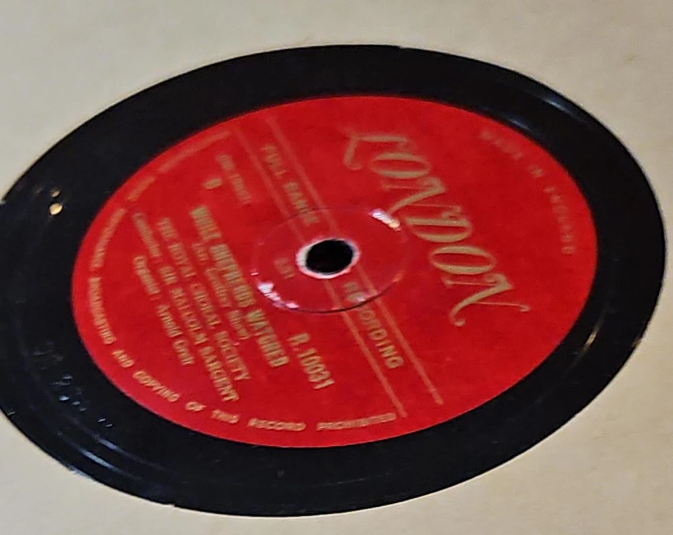 London Records 78 RPM Vinyl Records - Various Classical Pieces