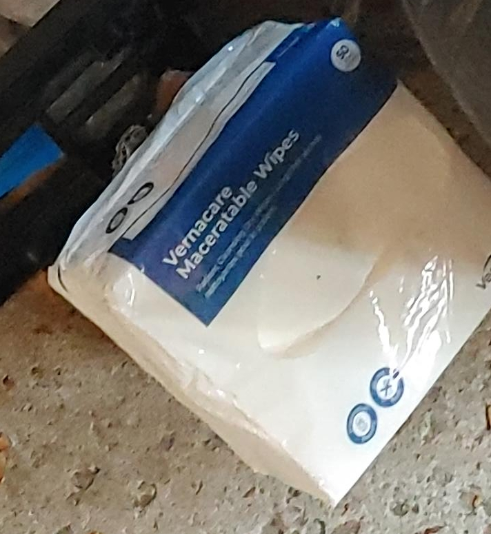 Vernacare Maceratable Wipes 50 Pack