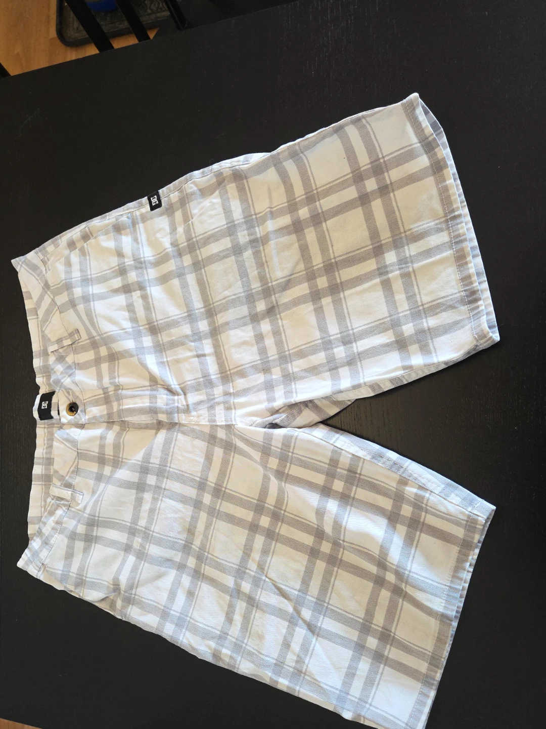 DC Shoes Plaid Shorts