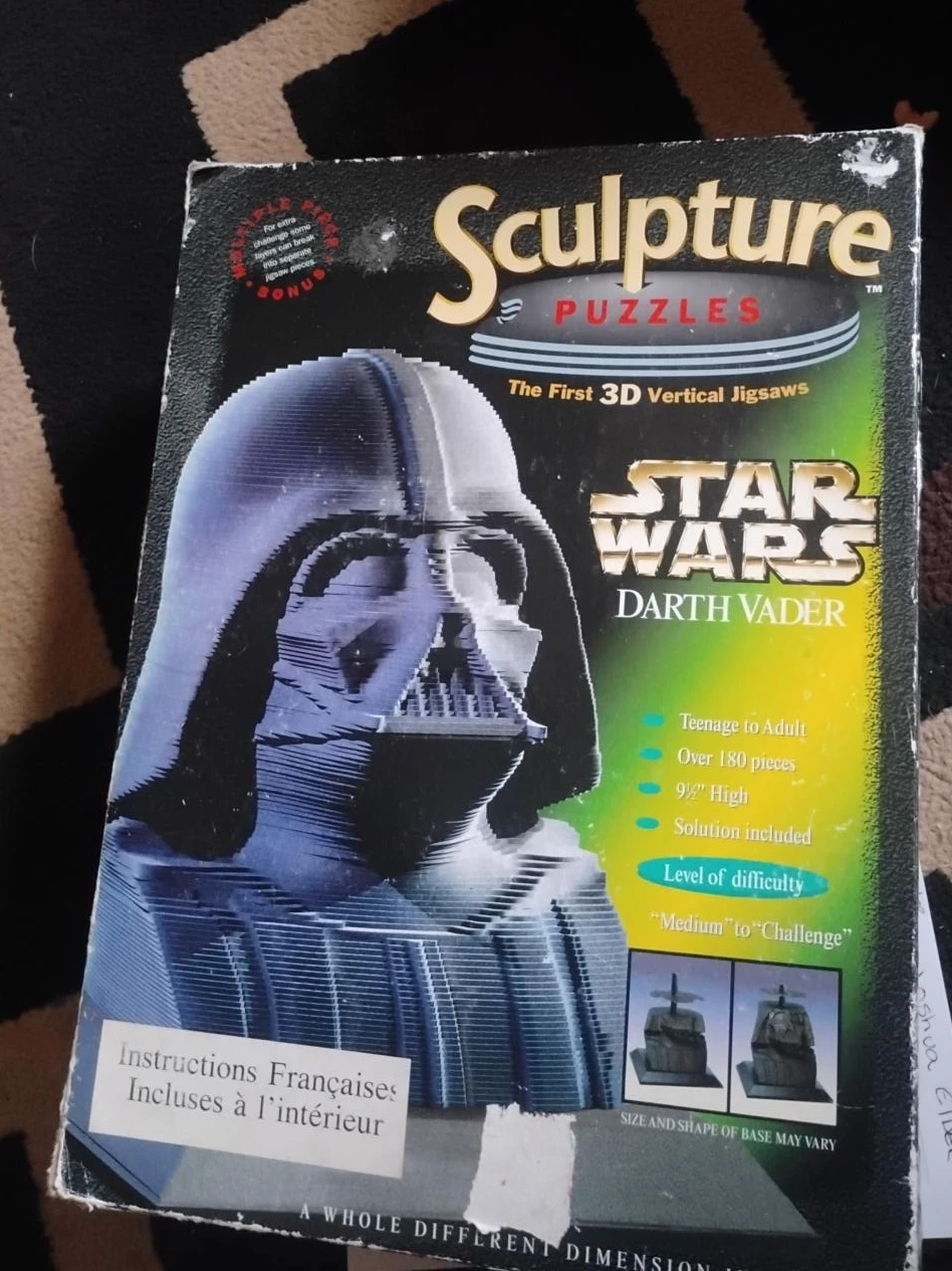 Sculpture Puzzles Star Wars Darth Vader 3D Jigsaw