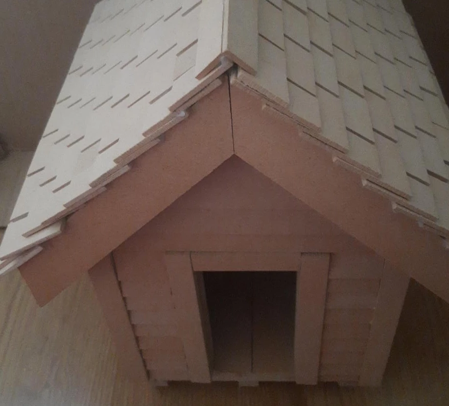 Wooden Model Shed