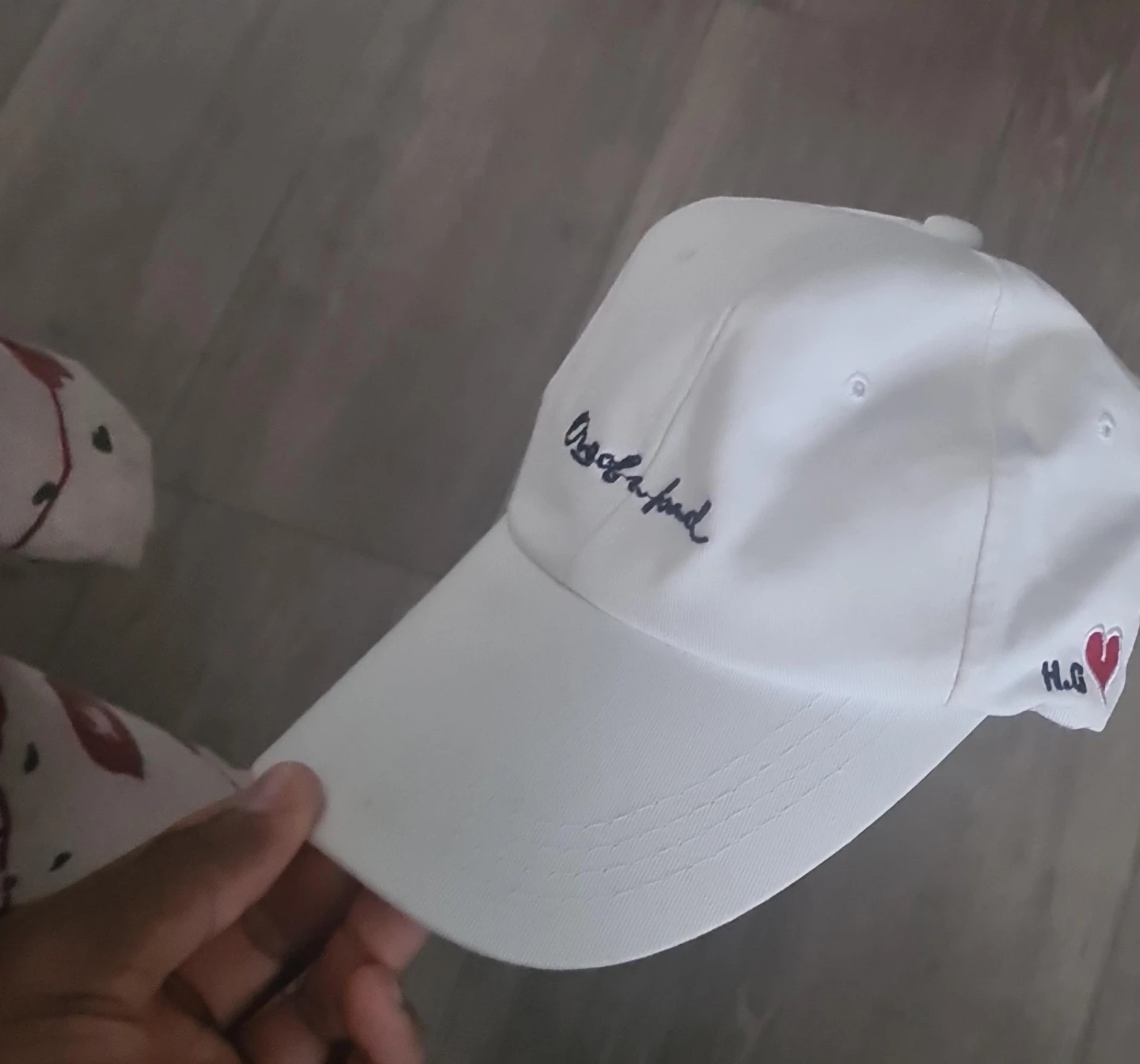 White Baseball Cap