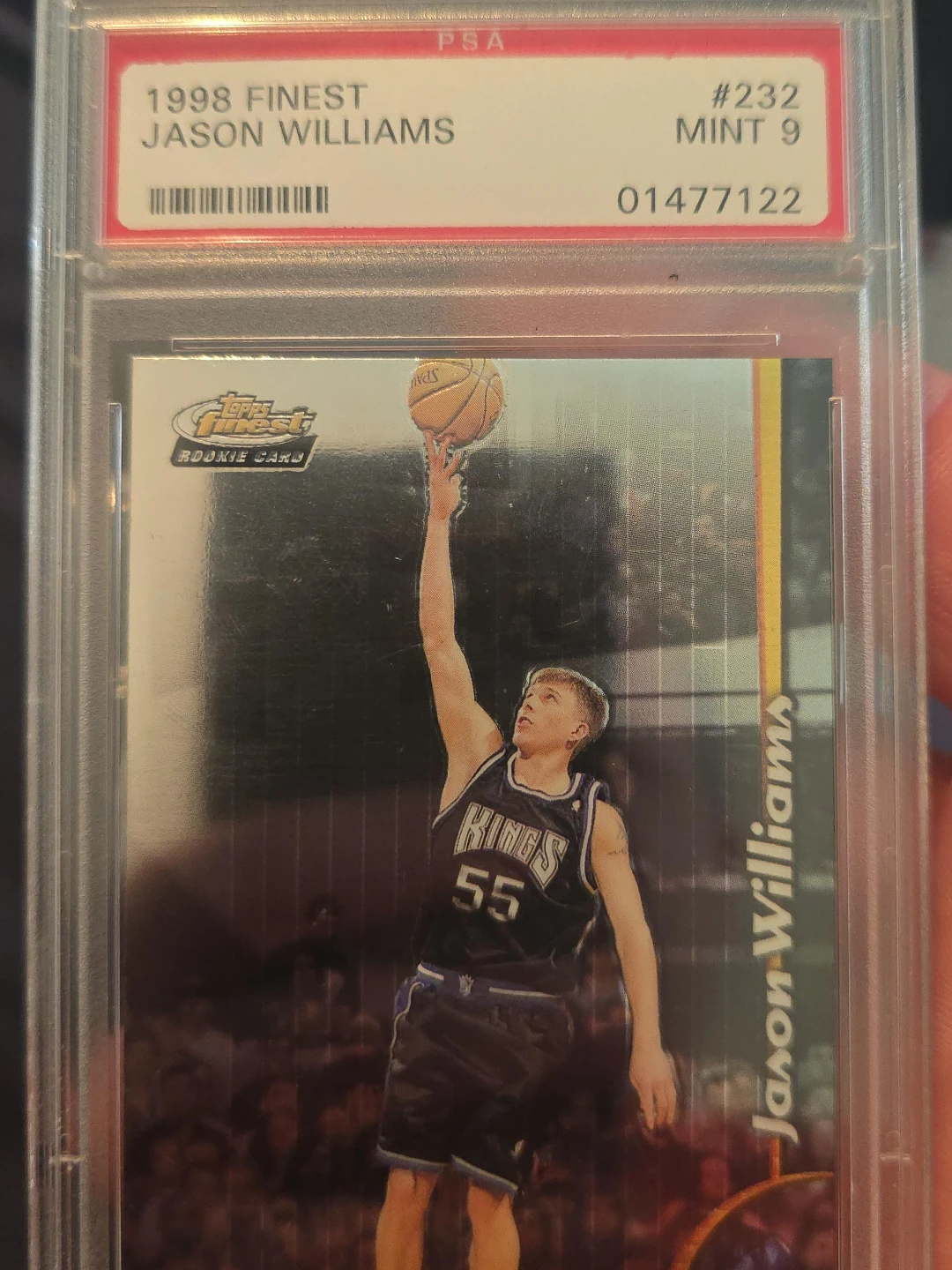 1998 Finest Jason Williams Rookie Card