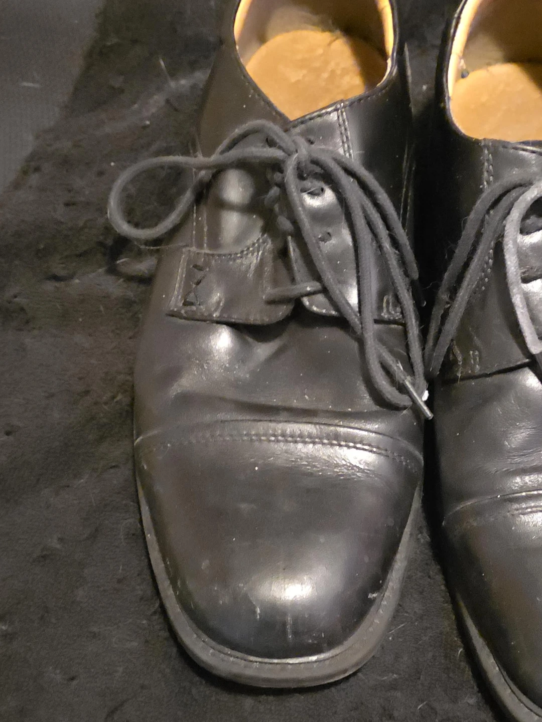 Boulevard Life Black Leather Dress Shoes Men's Size 10.5