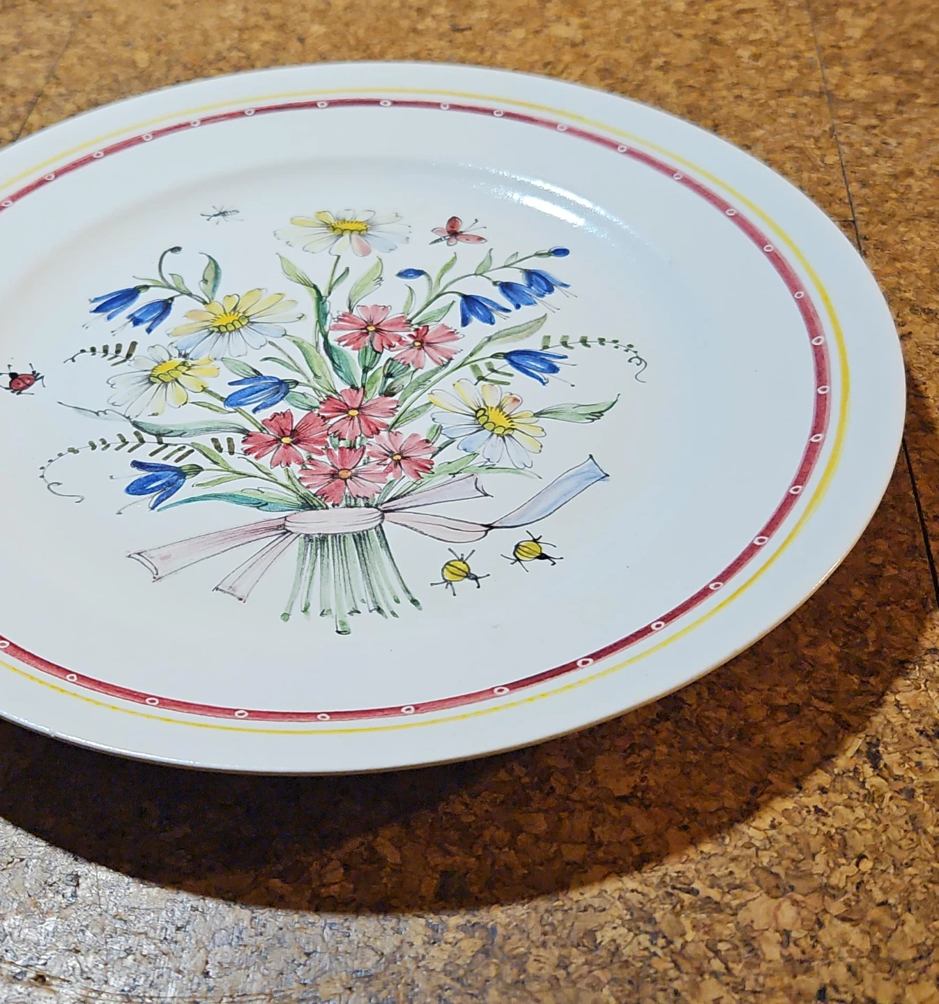 Handpainted Decorative Plate - Hyria Owen Sound