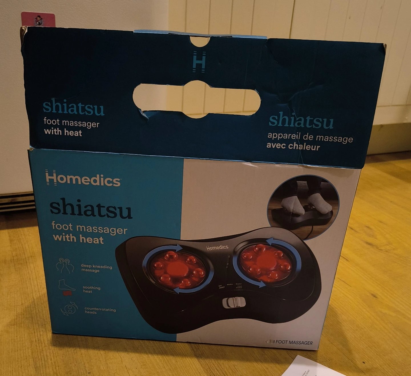 HoMedics Shiatsu Foot Massager with Heat