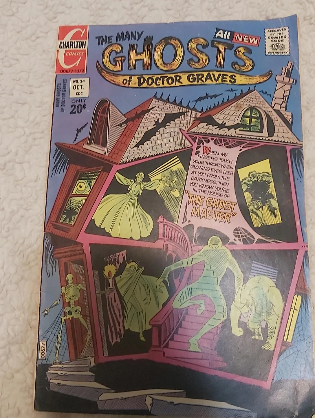 The Many Ghosts of Doctor Graves Comic Book #34