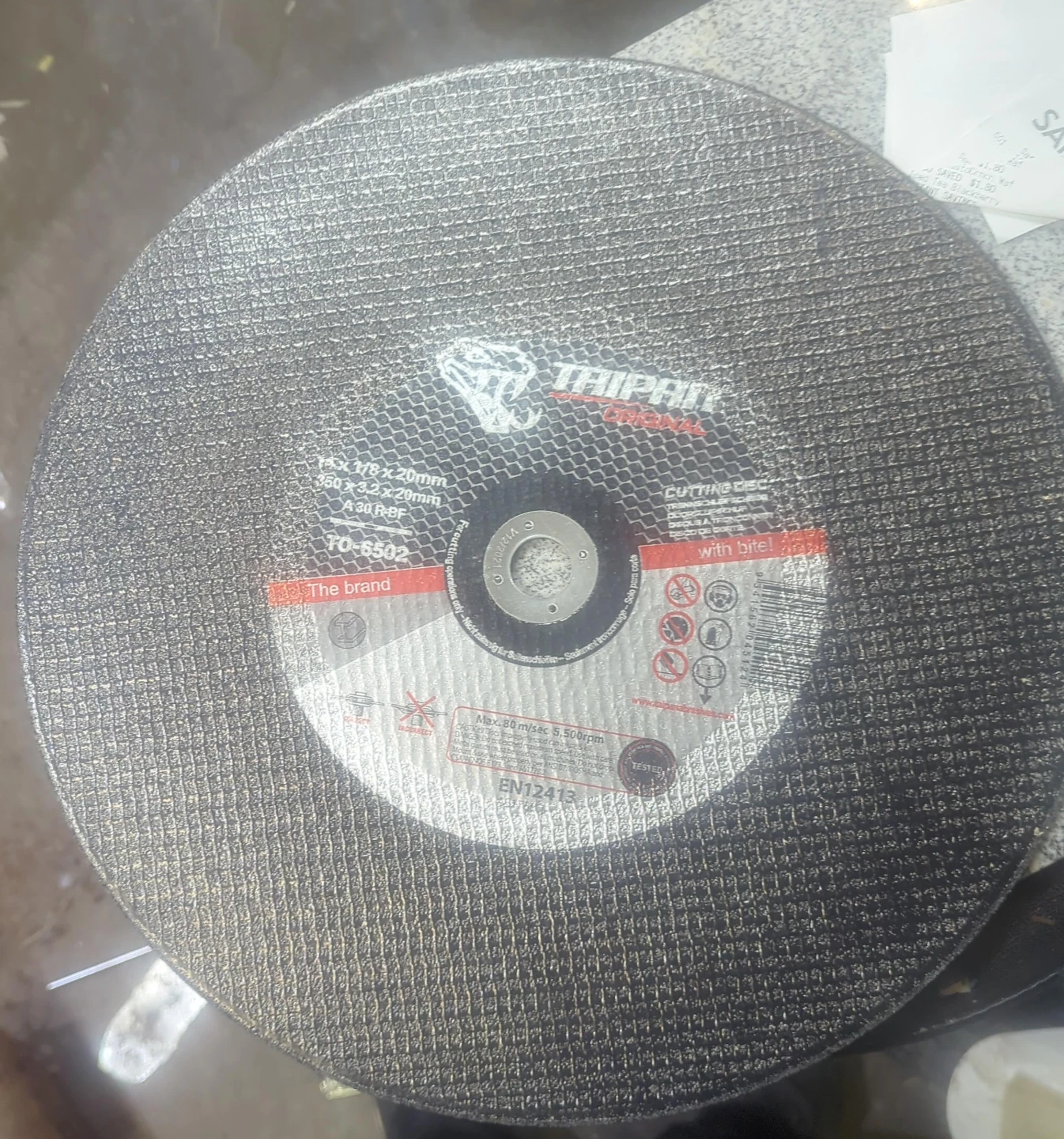 TRIPAN Original Cutting Disc's(10) 14"355 x 3.2 x 25.4mm14"