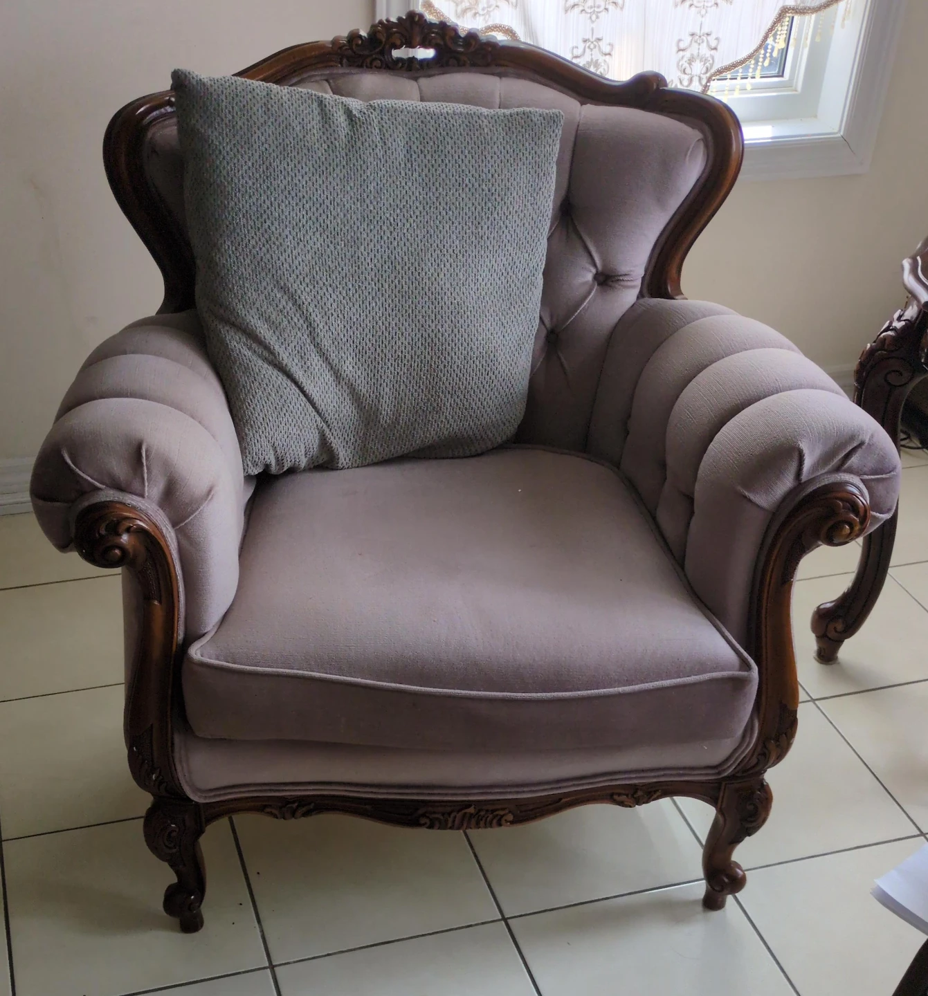 Victorian Style Armchair