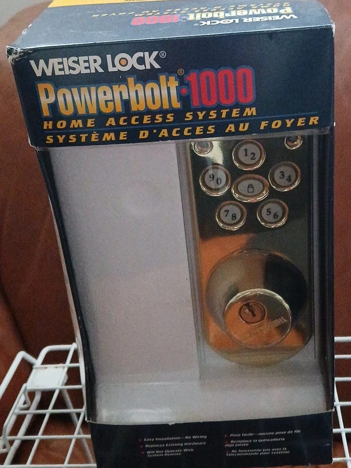 Weiser Lock Powerbolt 1000 Home Access System
