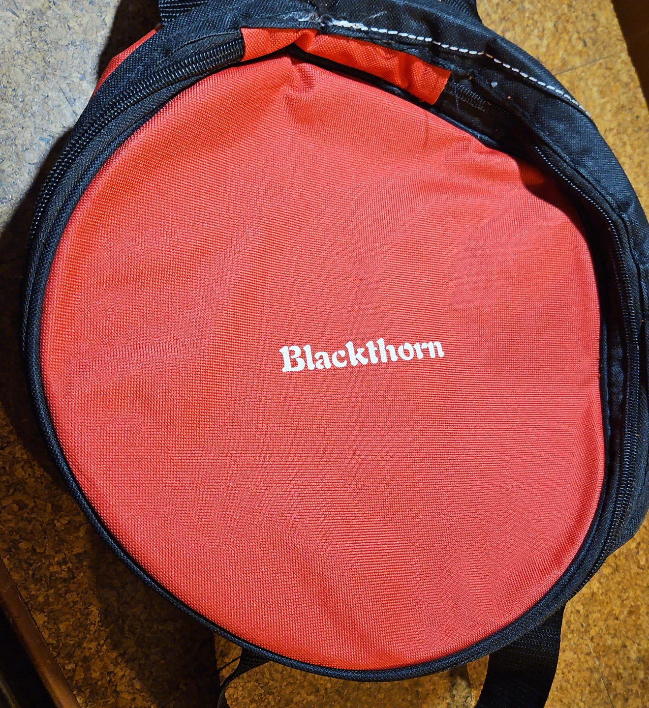 Blackthorn Red & Black Padded Carry Bag Case