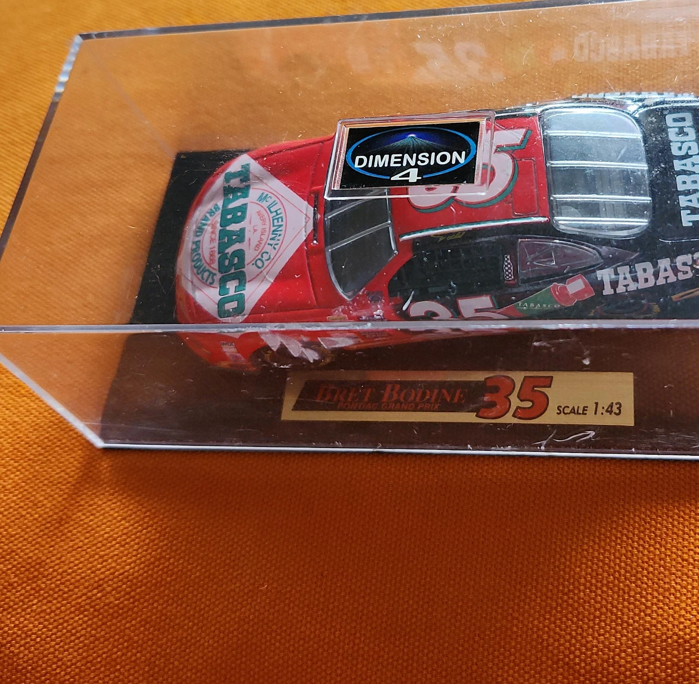 TABASCO #35 Bret Bodine Pontiac Grand Prix 1:43 Scale