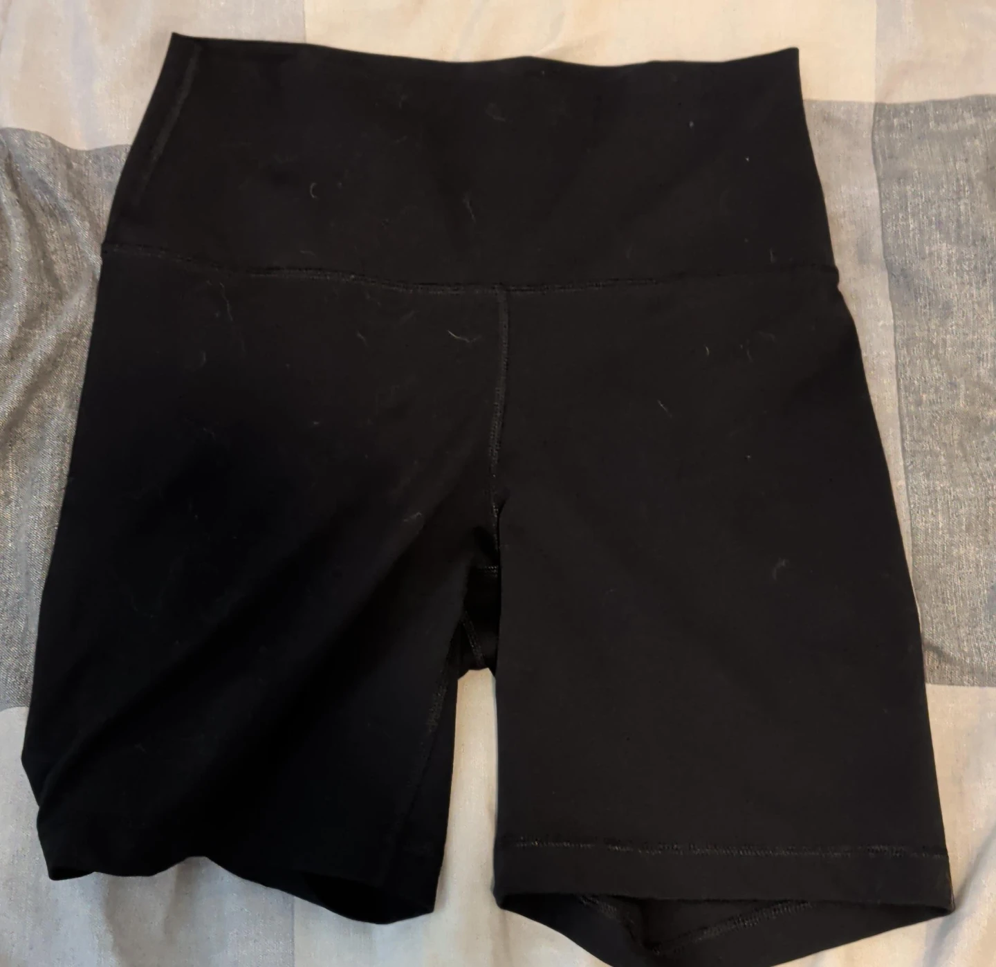 Black biker shorts
