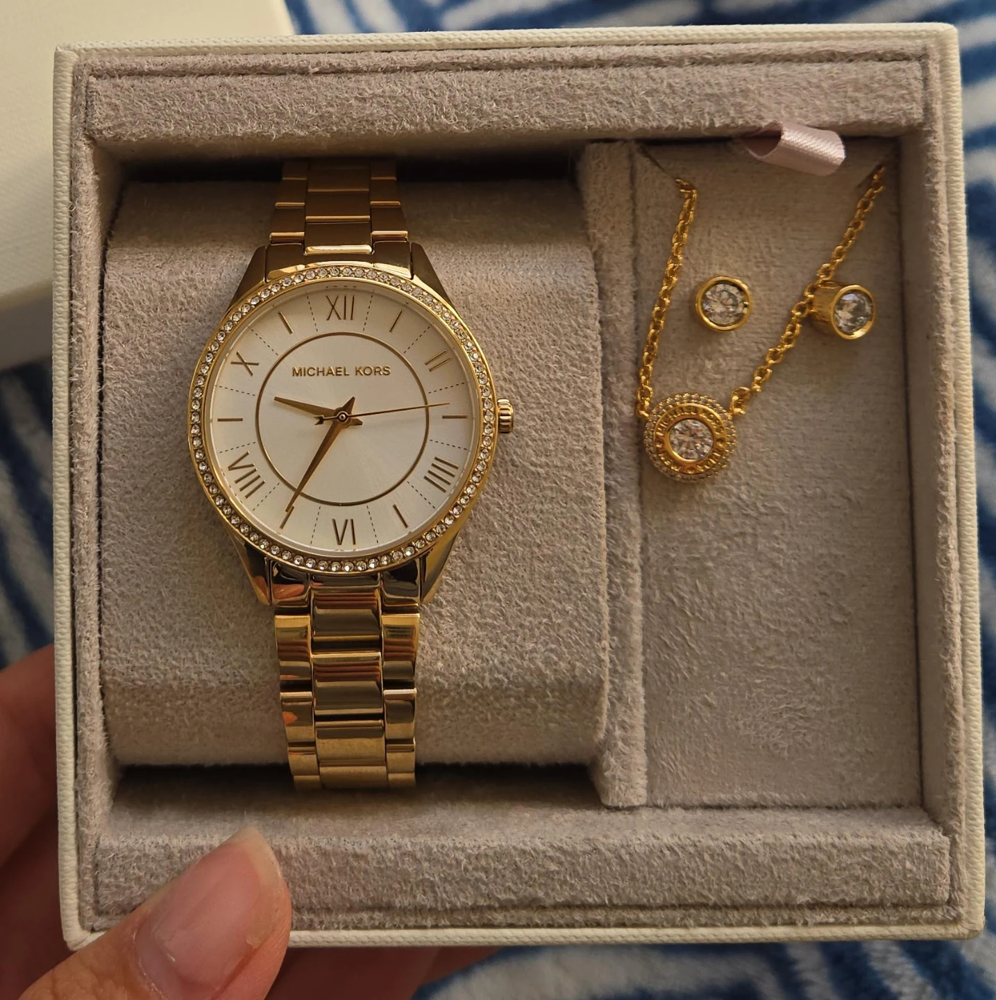 Michael Kors Women's Watch Jewelry Set