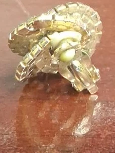 Vintage Rhinestone Clip-On Earrings