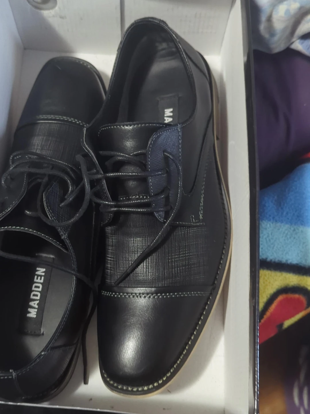 Madden Men's Dress Shoes Black