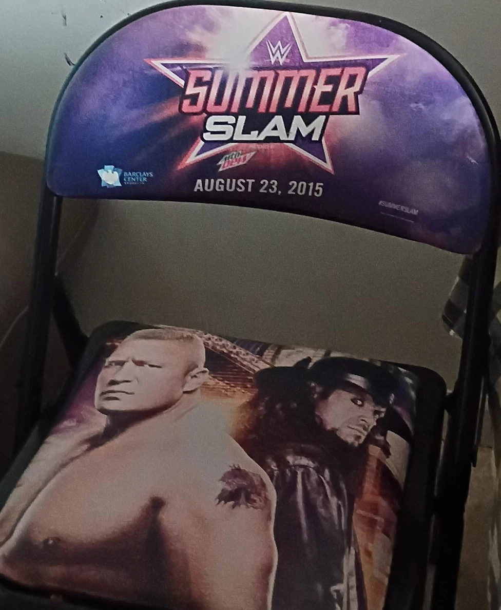 WWE SummerSlam 2015 Folding Chair