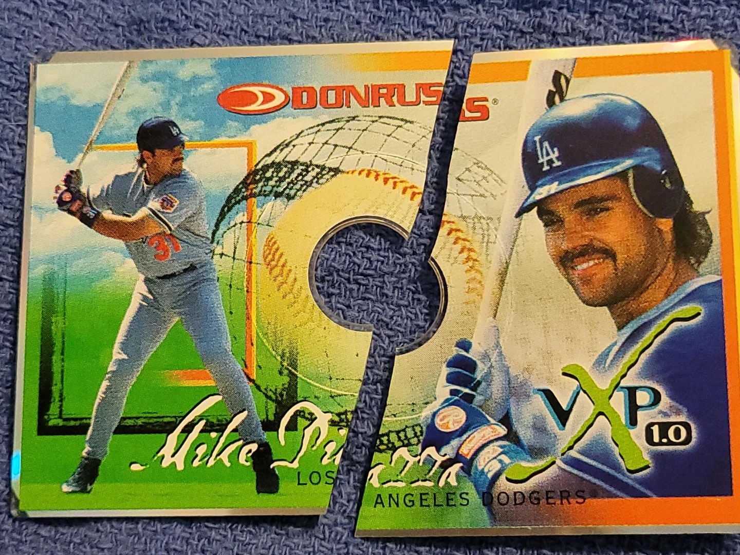 Donruss Mike Piazza Visual Experience 1.0 CD ROM Trading Cards
