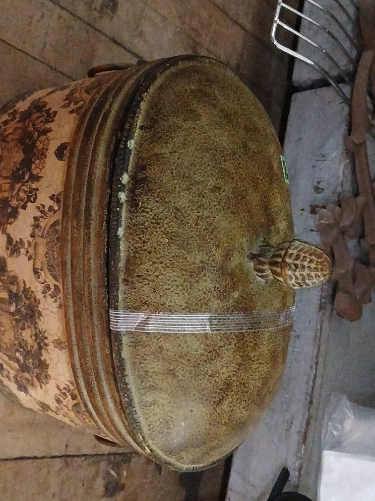 Vintage Oval Trinket Box