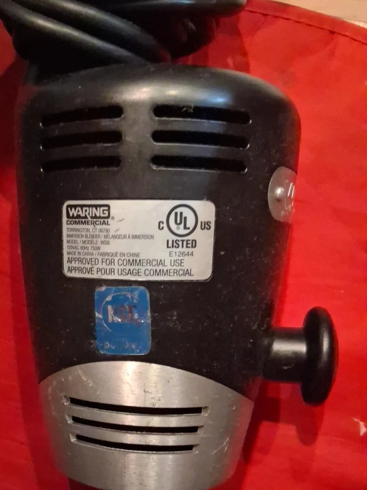 Waring Commercial Immersion Blender WSB
