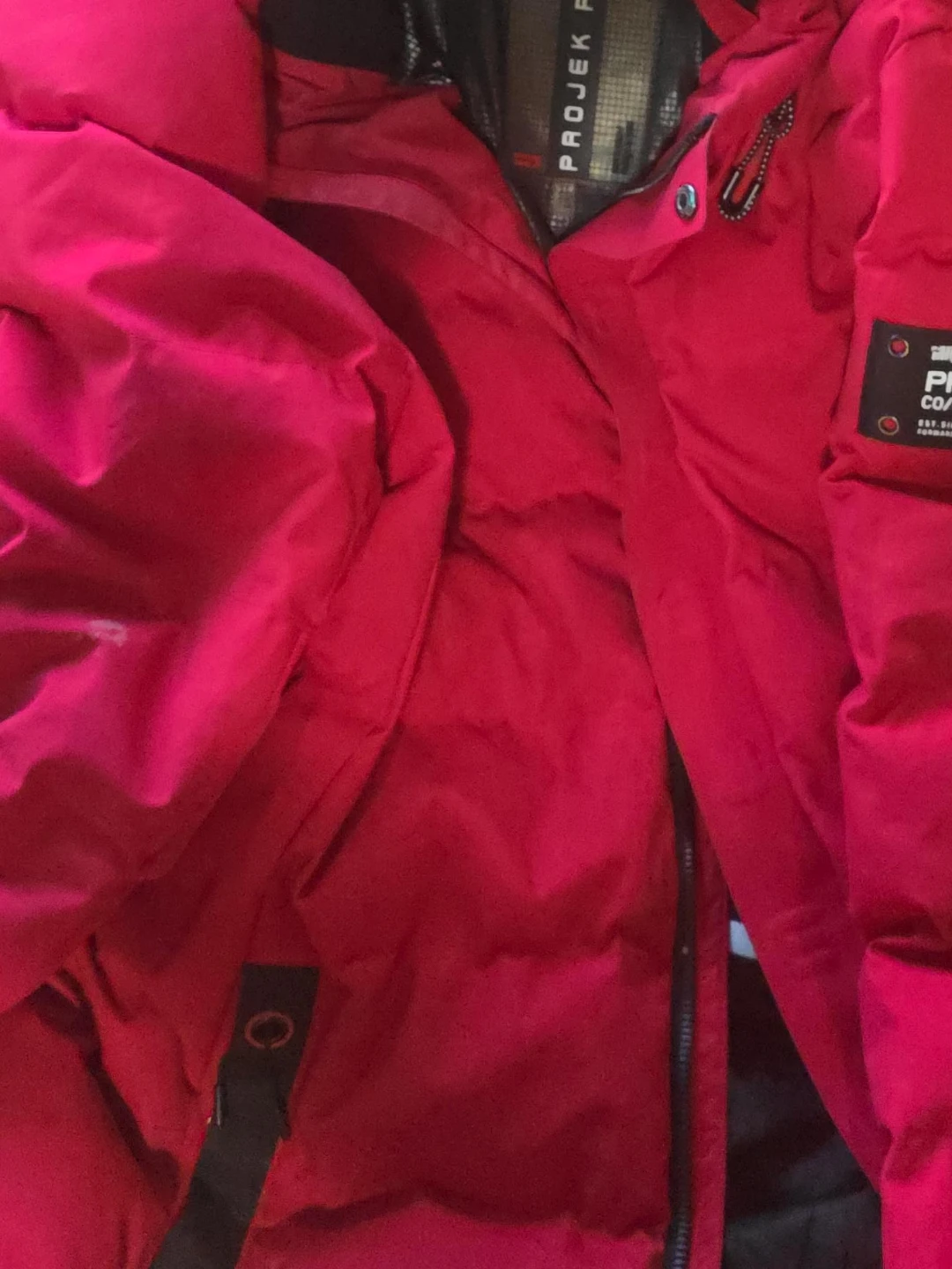 Red Projèk Raw Puffer Jacket