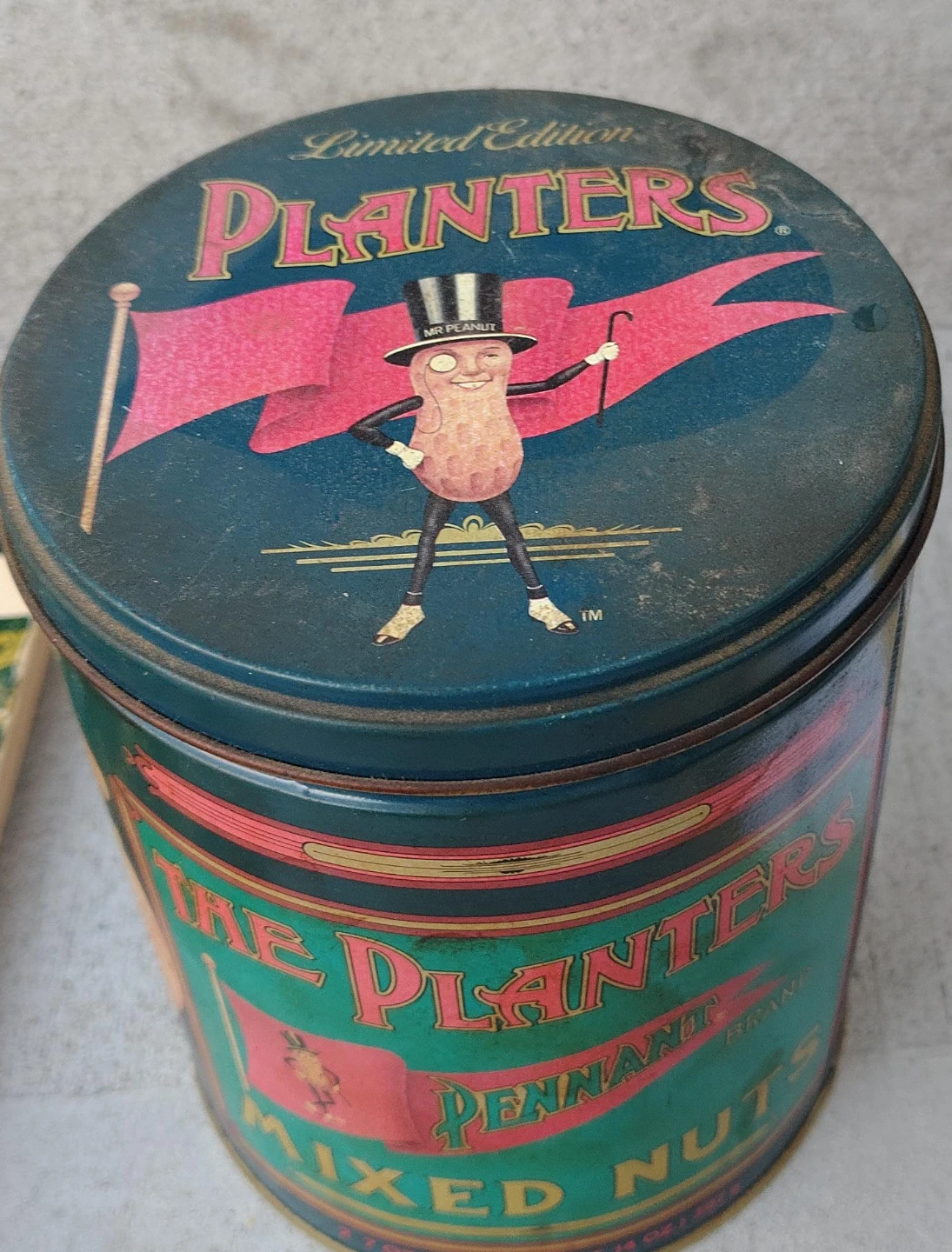 Planters Limited Edition Pennant Mixed Nuts Tin