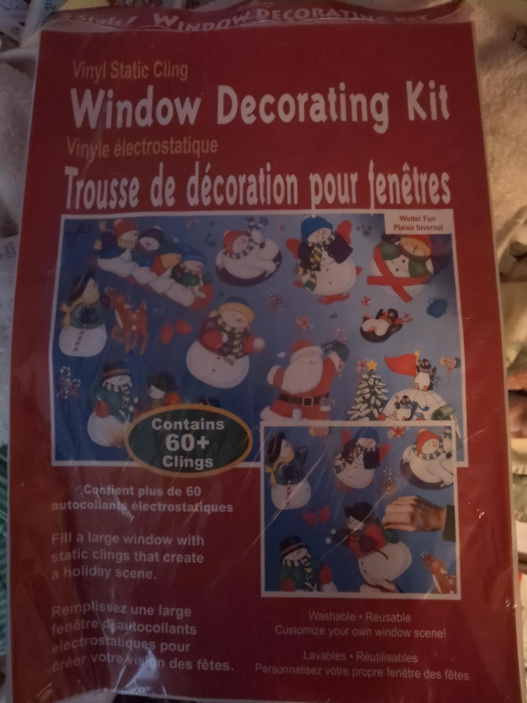 Window Decorating Kit - Vinyl Static Cling