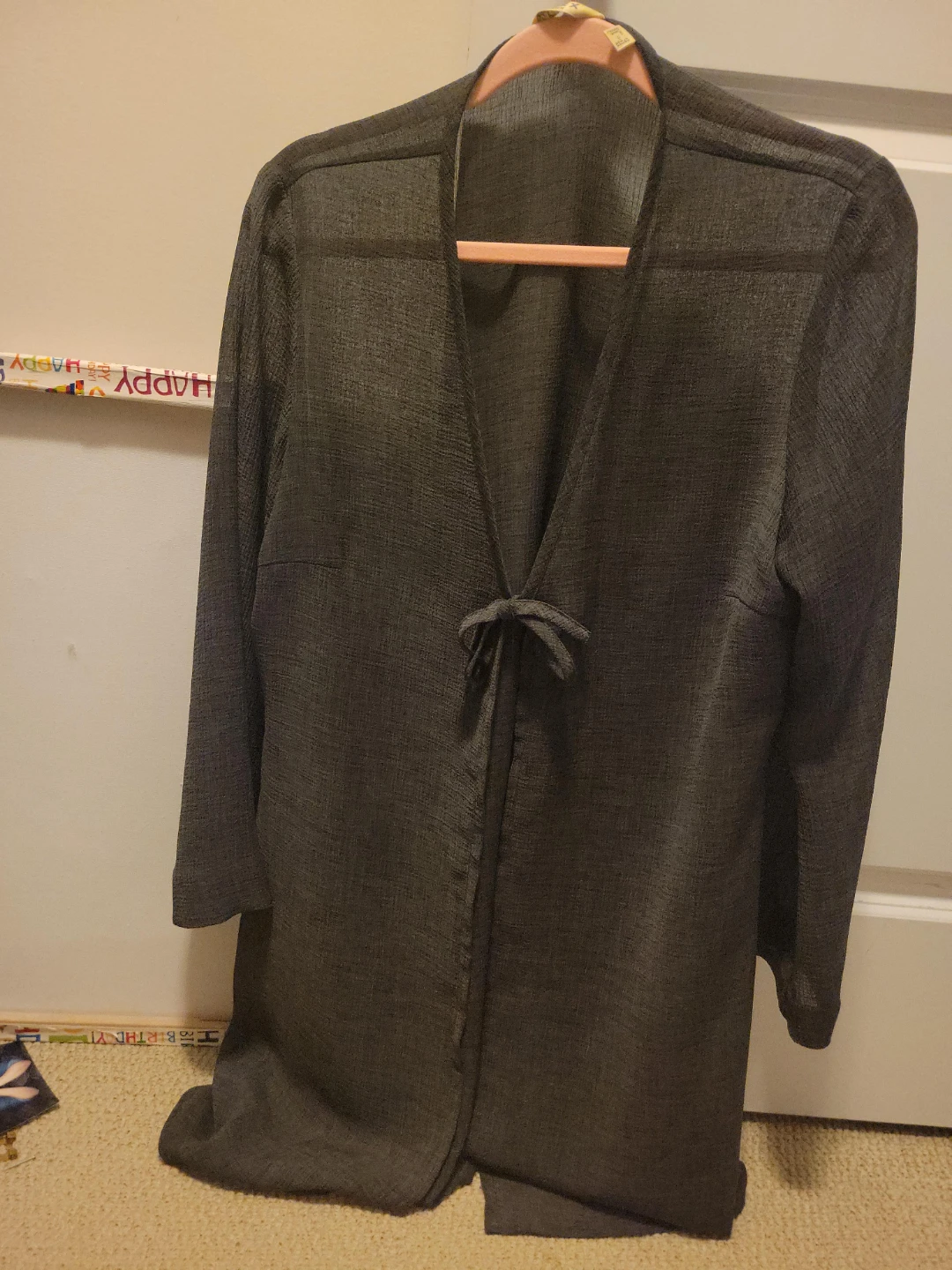 MEXX Women's Grey Open Front Cardigan
