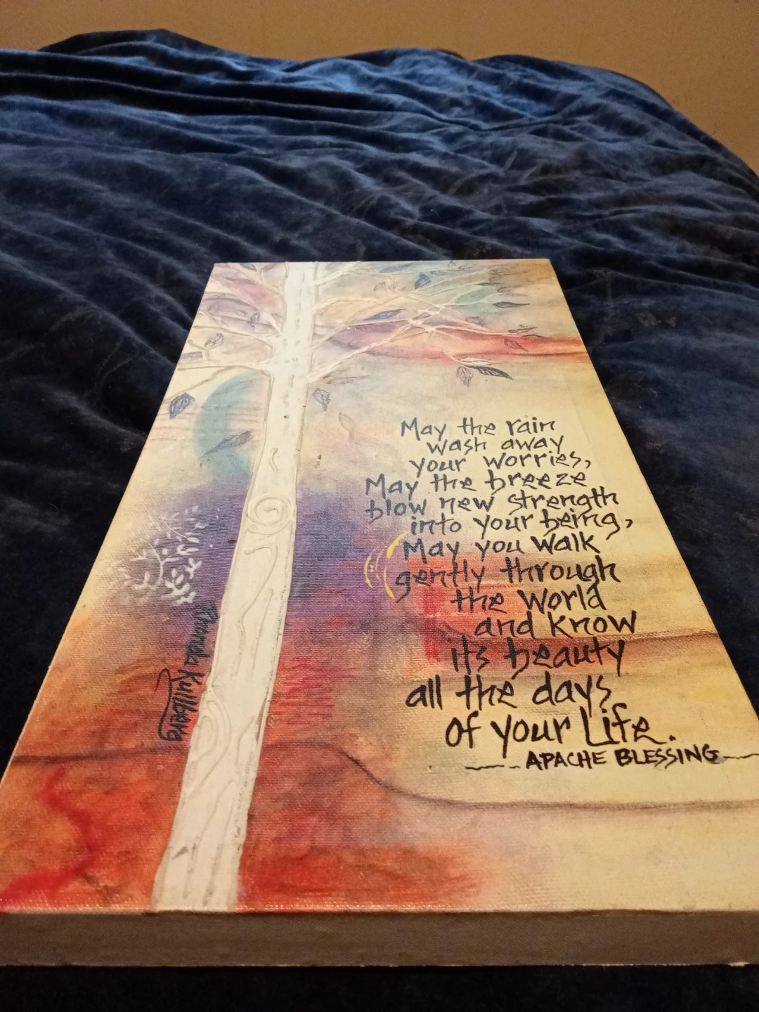 Apache Blessing Art Print