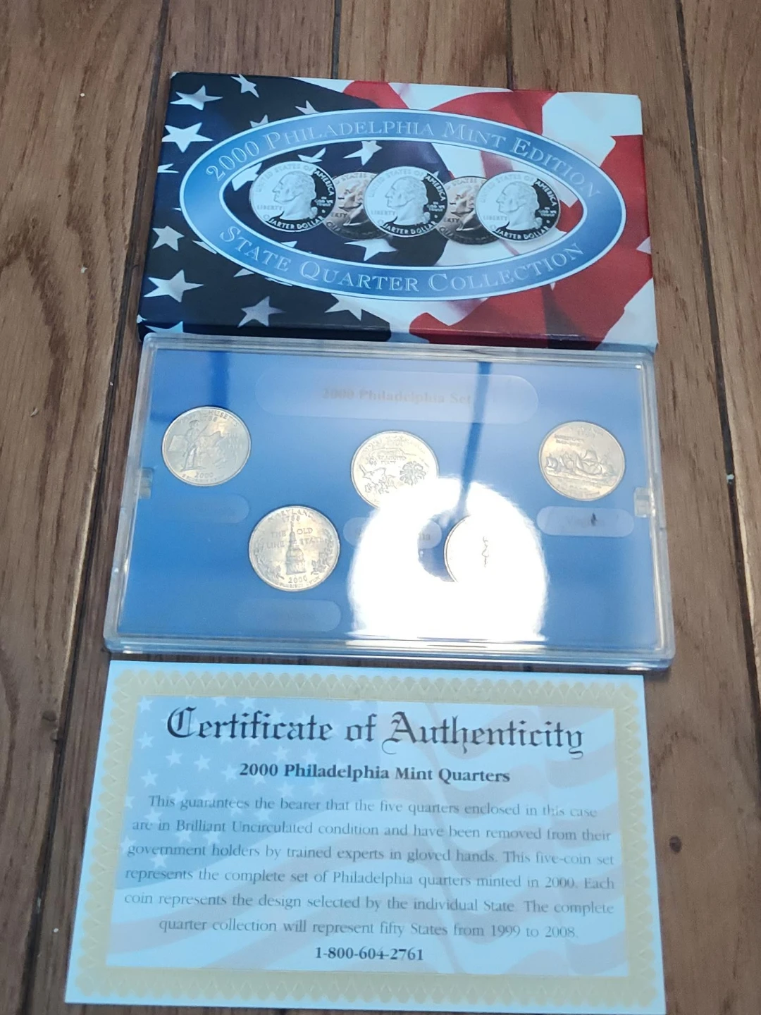 2000 Philadelphia Mint Edition State Quarter Collection - photo 2