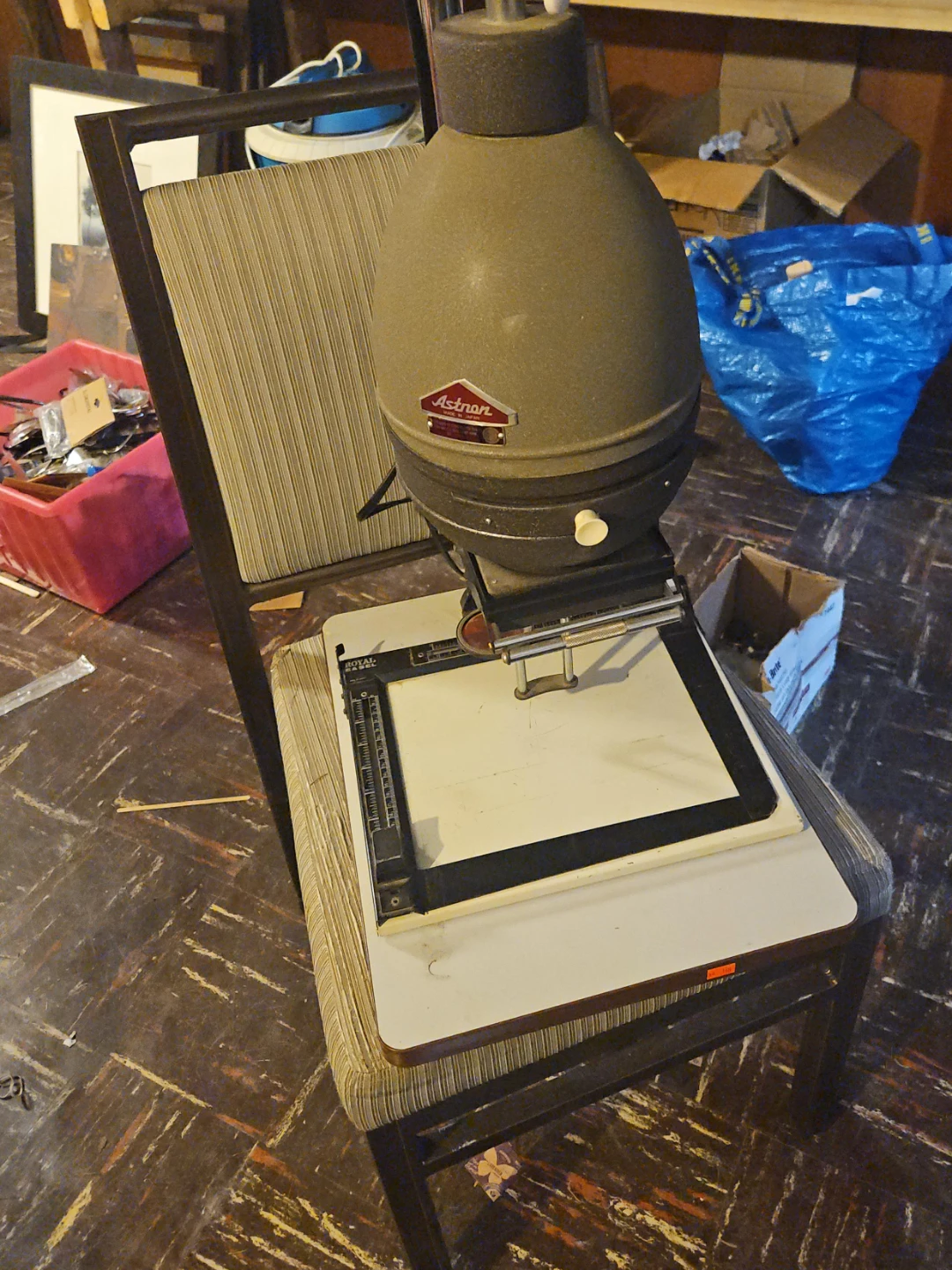 Astron Darkroom Enlarger with Royal Basel Easel
