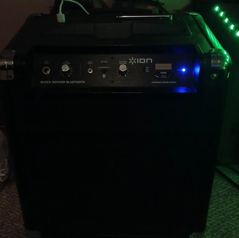 ION Block Rocker Bluetooth Portable Sound System
