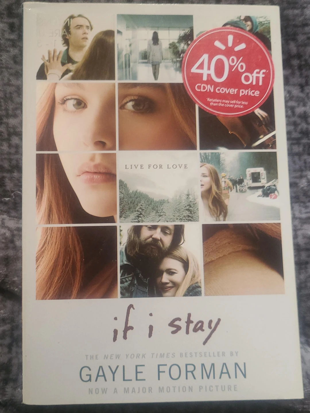 If I Stay by Gayle Forman Paperback Book
